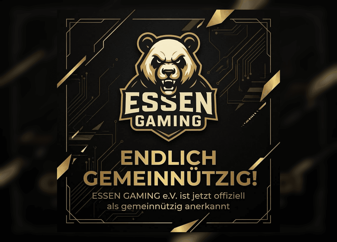 Essen Gaming e.V. ist offiziell gemeinnützig!